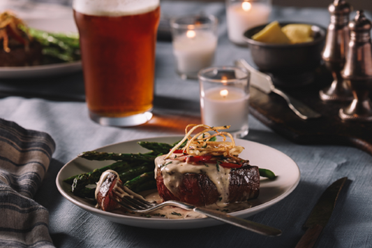 Pepper Steak in Mushroom Sauce