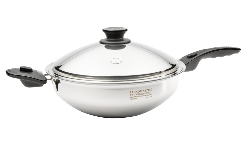 5 Qt./4.7L Gourmet Wok with Cover