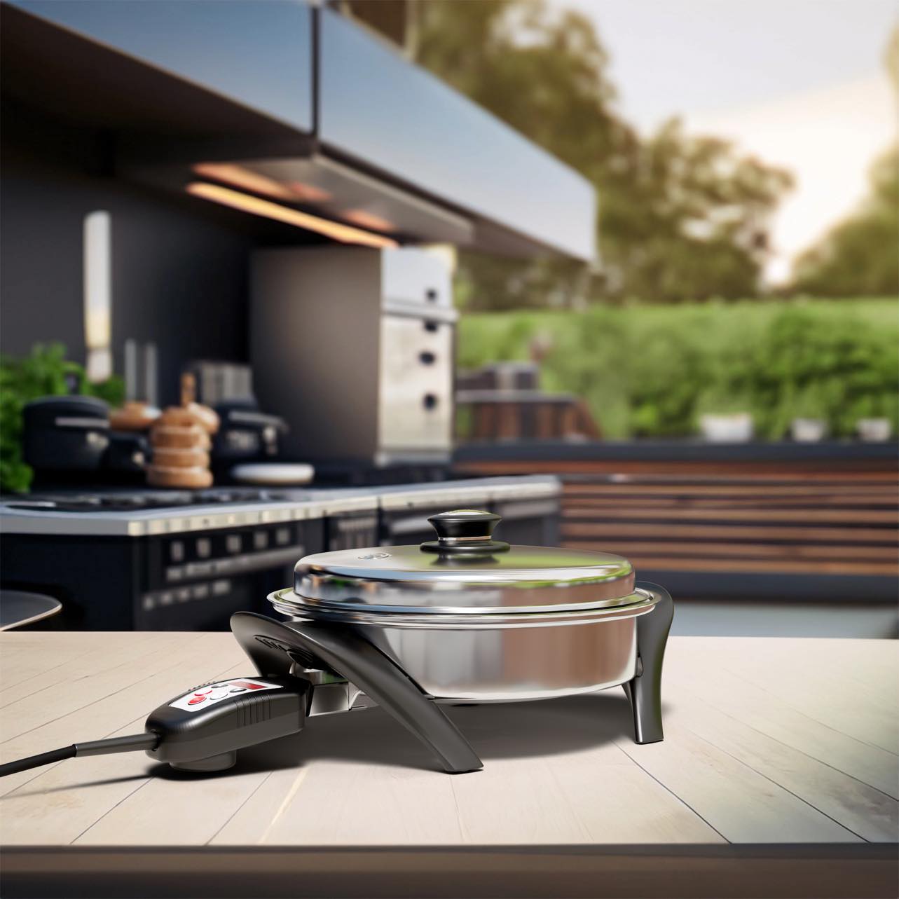 10 inch (24.5 cm) Electric Oil Core Skillet