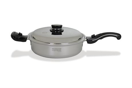 11 in. (27.9cm) Stainless Steel Skillet with Cover