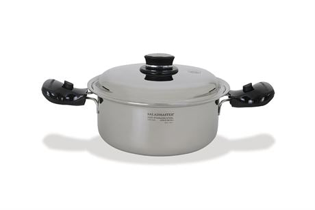 4 Qt. (3.8L) Stainless Steel Roaster with Cover