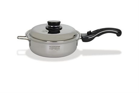 9 in. (22.9cm) Stainless Steel Skillet with Cover