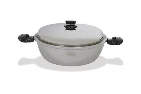 9 Qt. (8.5L) Braiser Pan with Cover – LCS Cooks