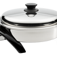 12"/30cm Electric Oil Core Skillet with Cover