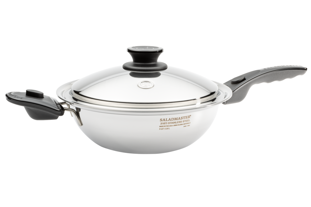 3 Qt./2.8L Wok with Cover