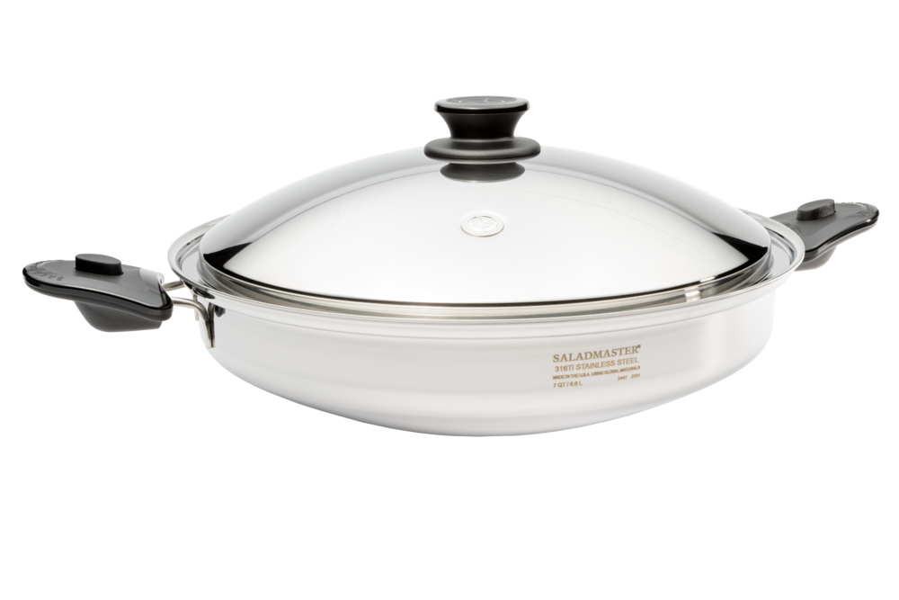 7 Qt./6.6L Wok with Cover