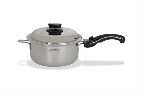3 Qt. (2.8L) Stainless Steel Sauce Pan with Cover