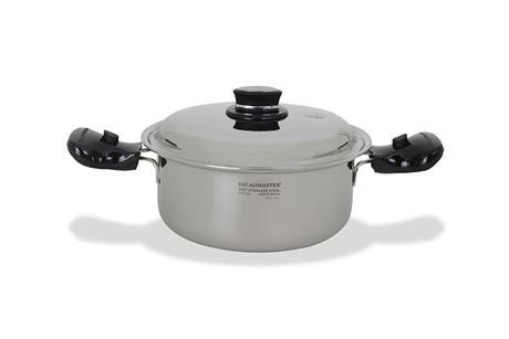 4 Qt. (3.8L) Stainless Steel Roaster with Cover